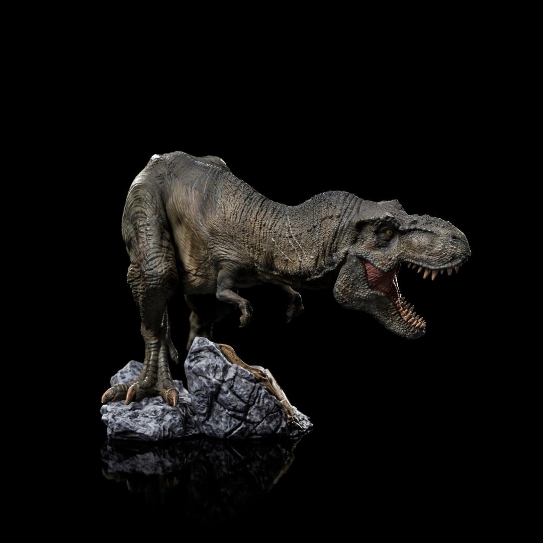 T-Rex Jurassic World Icons Statue by Iron Studios -Iron Studios - India - www.superherotoystore.com