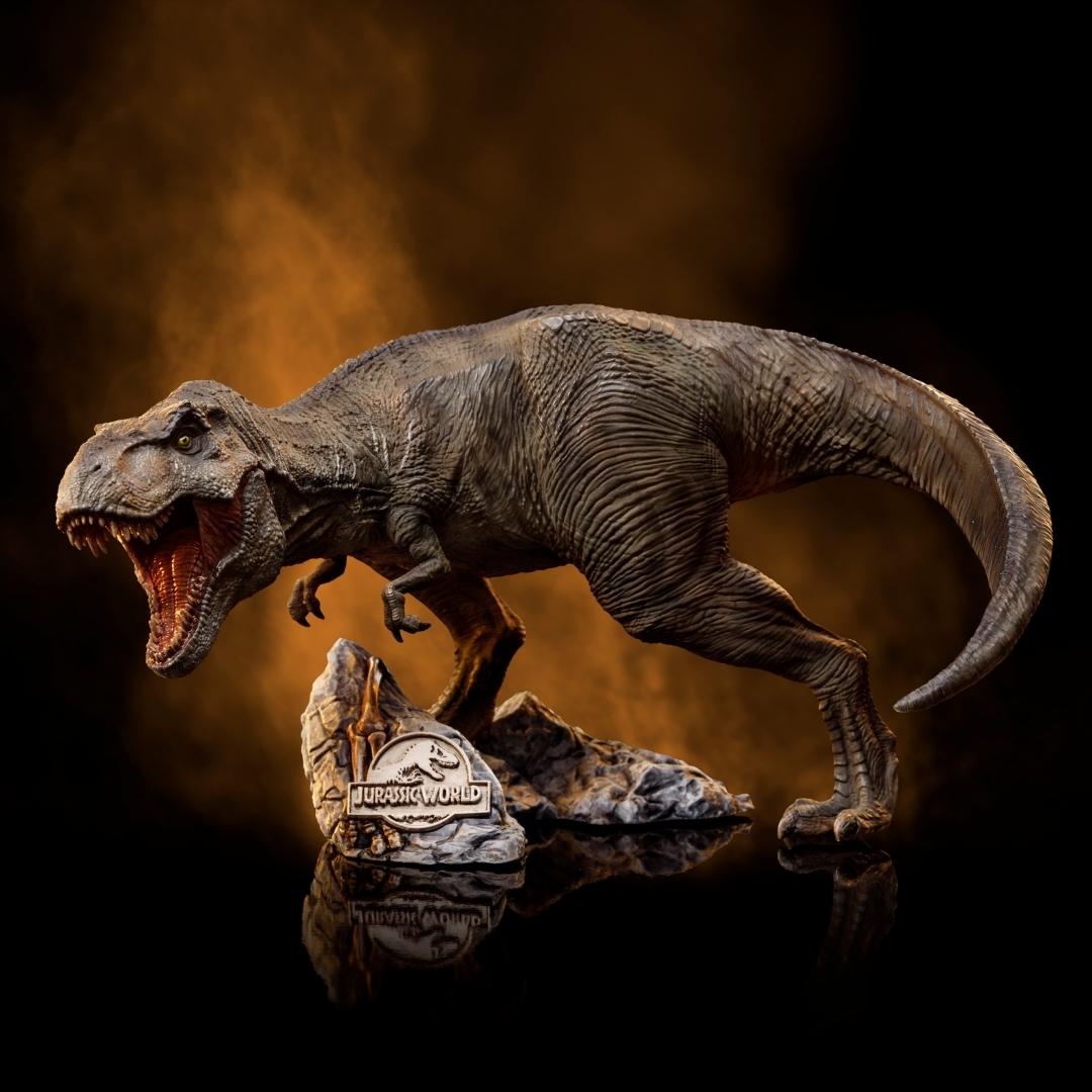 T-Rex Jurassic World Icons Statue by Iron Studios -Iron Studios - India - www.superherotoystore.com