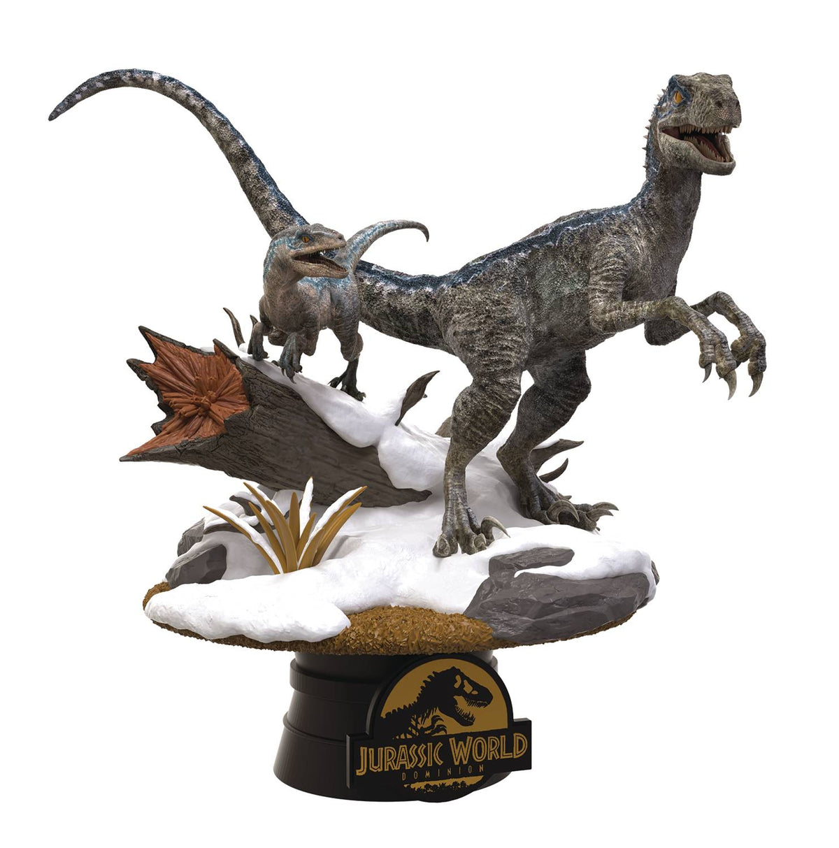 Jurassic World: Dominion-Blue &amp; Beta D-Stage Statue by Beast Kingdom -Beast Kingdom - India - www.superherotoystore.com