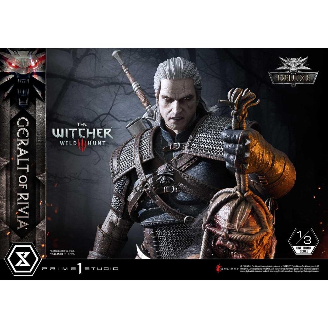 The Witcher 3: Wild Hunt Geralt of Rivia Deluxe Version Statue by Prime 1 Studio -Prime 1 Studio - India - www.superherotoystore.com