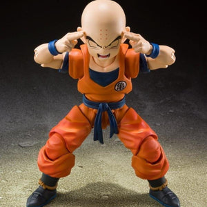 Dragon Ball Z Krillin Earth's Strongest Man S.H.Figuarts Action Figure by Bandai -Bandai - India - www.superherotoystore.com