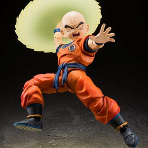 Dragon Ball Z Krillin Earth's Strongest Man S.H.Figuarts Action Figure by Bandai -Bandai - India - www.superherotoystore.com