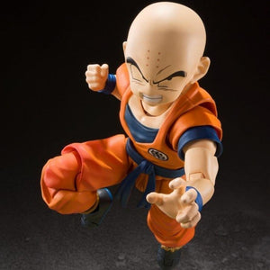 Dragon Ball Z Krillin Earth's Strongest Man S.H.Figuarts Action Figure by Bandai -Bandai - India - www.superherotoystore.com