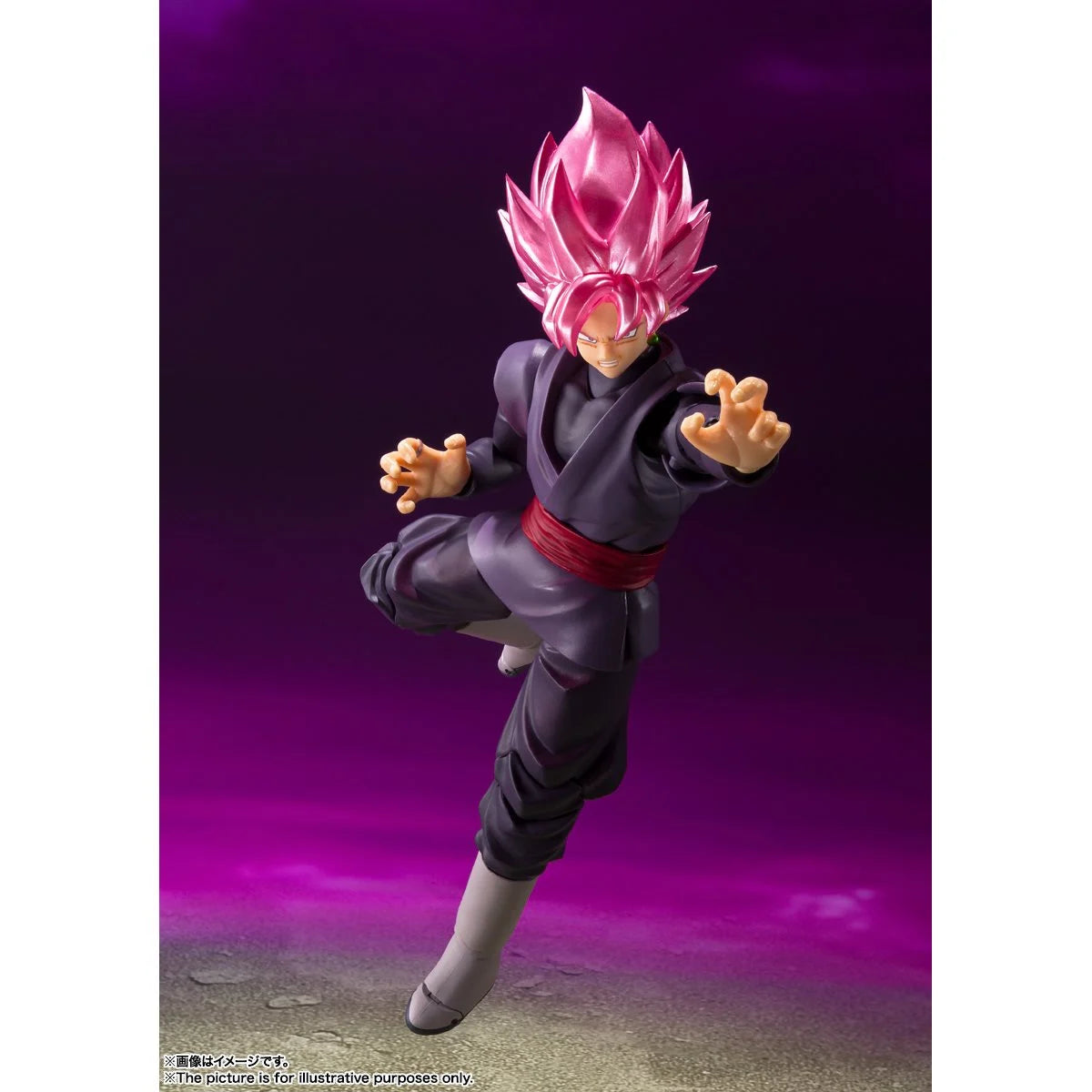 Bandai Dragon Ball Black Goku Black Zamasu Pink Hair Action