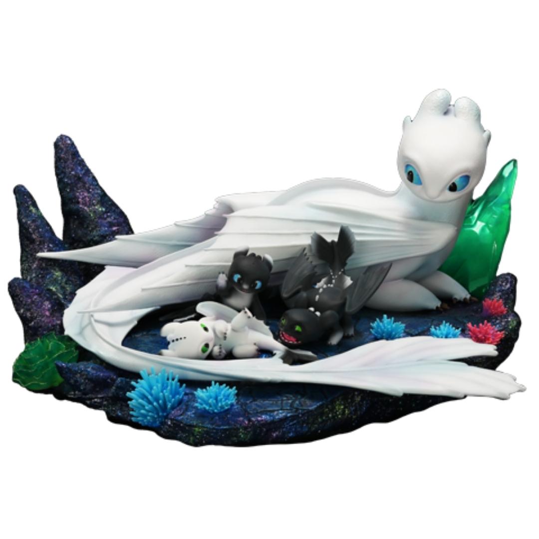 How To Train Your Dragon Lightfury & Nightlights 1/6th Scale Statue by Taka Corps Studio -Taka Corps Studio - India - www.superherotoystore.com