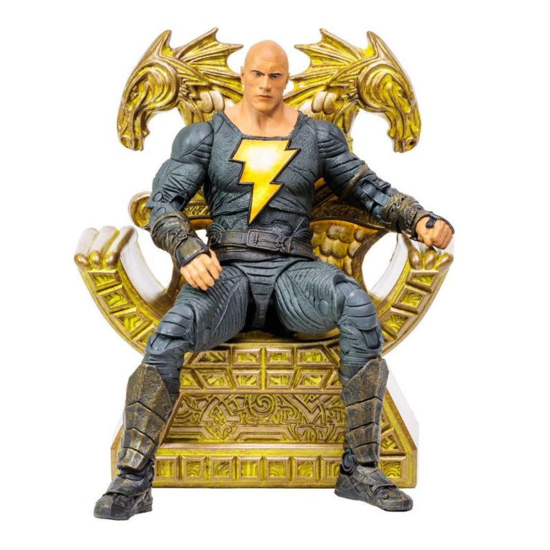 DC Comics Black Adam Movie Black Adam With Throne Figure by McFarlane Toys -McFarlane Toys - India - www.superherotoystore.com