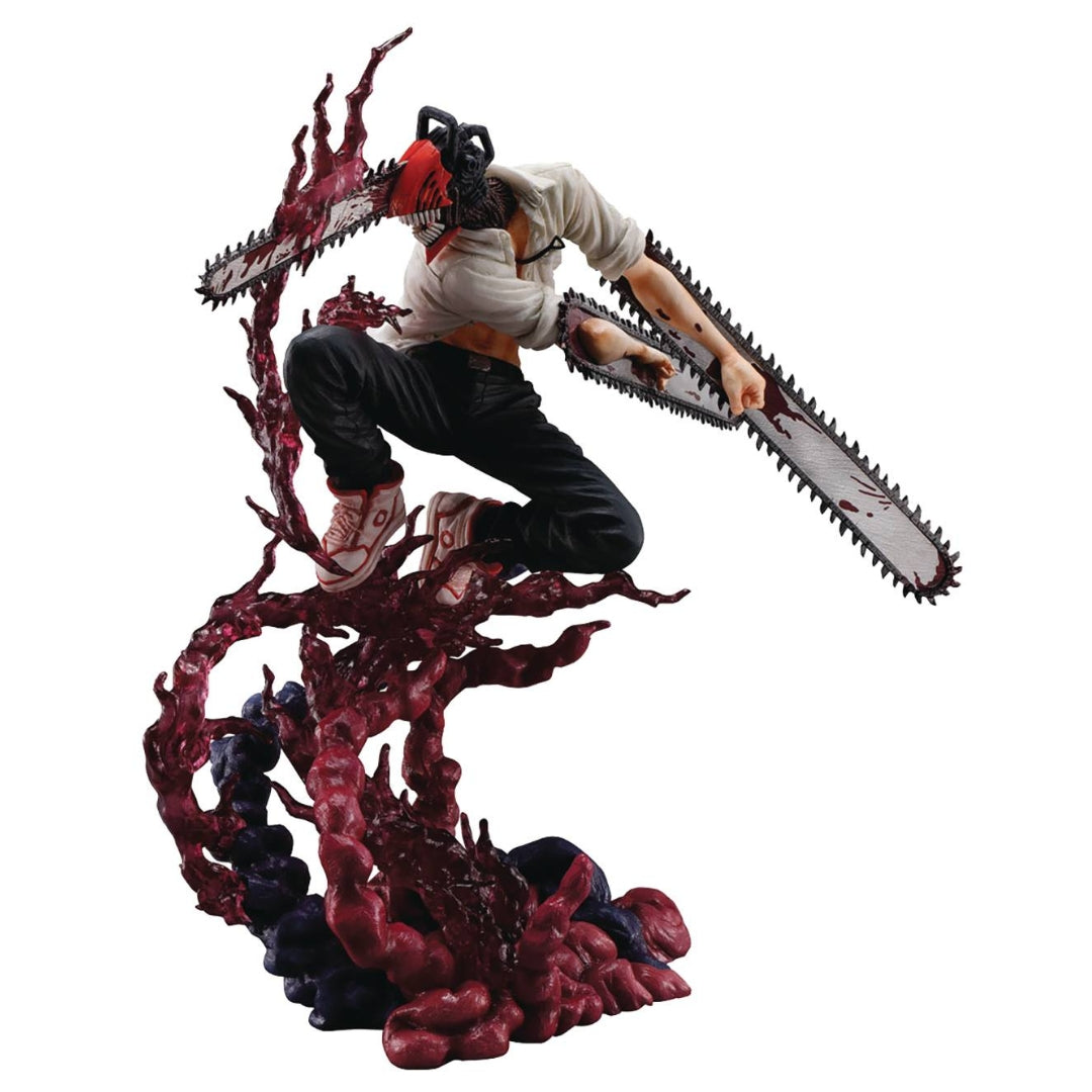 Chainsaw Man FiguartsZERO Statue by Bandai -Tamashii Nations - India - www.superherotoystore.com