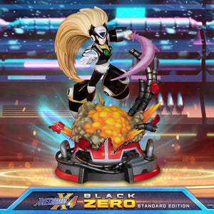 Zero (Black) Mega Man Statue by First 4 Figures -First 4 Figures - India - www.superherotoystore.com