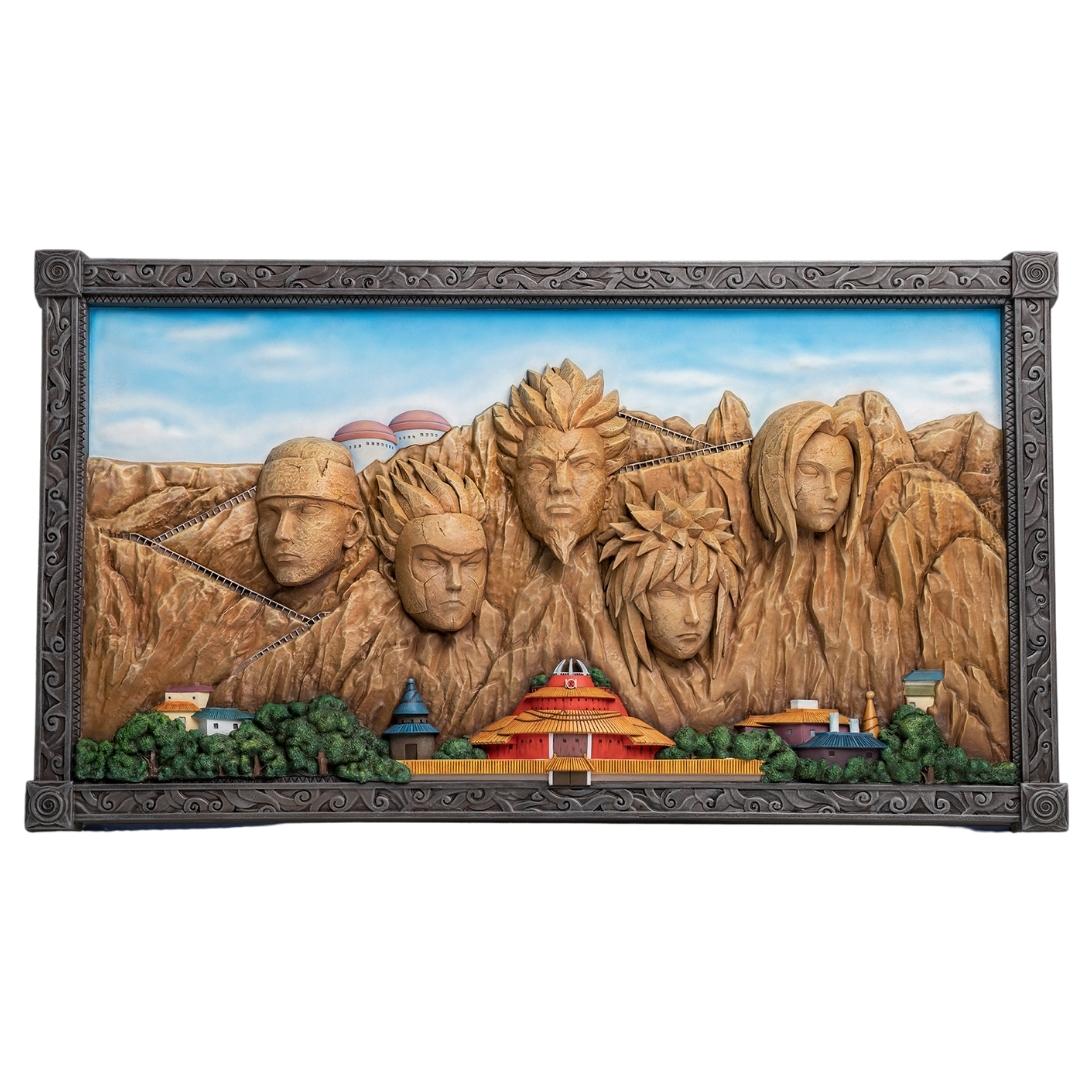 Naruto: Shippūden Hokage Rock 3D Art Frame by Infinity Studio -Infinity Studios - India - www.superherotoystore.com