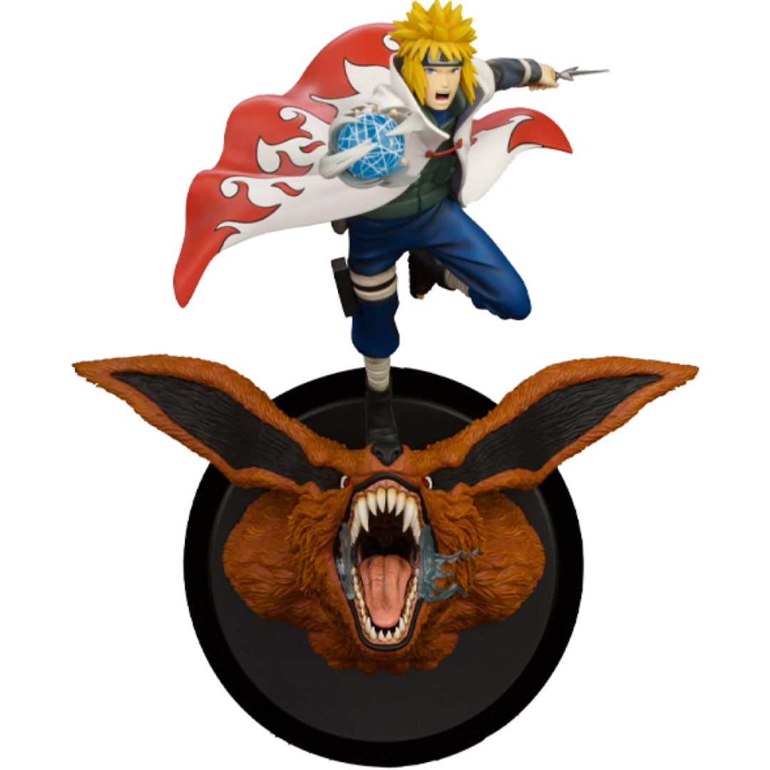 Minato Namikaze Vs Nine Tailed Fox Statue by Espada -Espada Art - India - www.superherotoystore.com