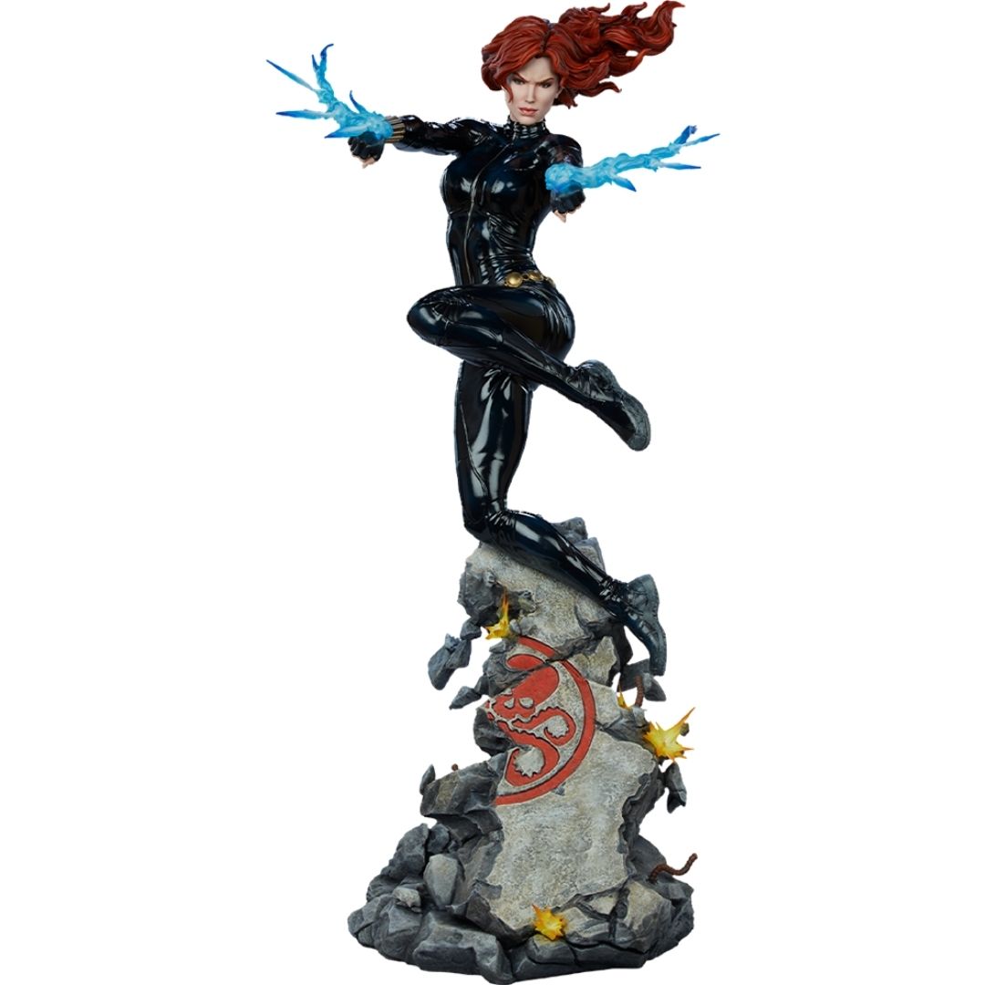 Black Widow Premium Format Figure by Sideshow Collectibles -Sideshow Collectibles - India - www.superherotoystore.com