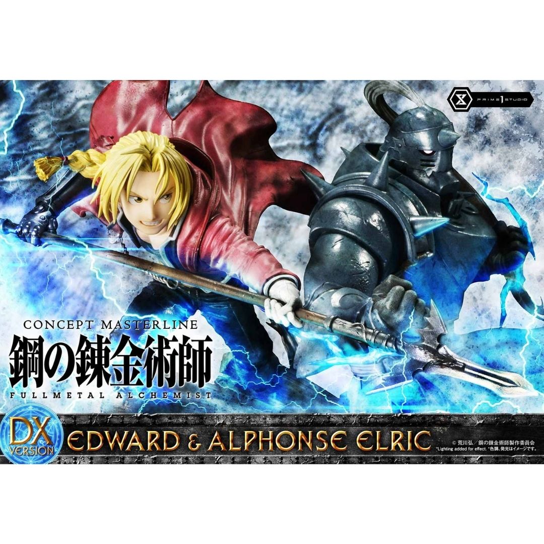 FullMetal Alchemist Edward & Alphanso Elric Deluxe Version Statue by Prime 1 Studios -Prime 1 Studio - India - www.superherotoystore.com