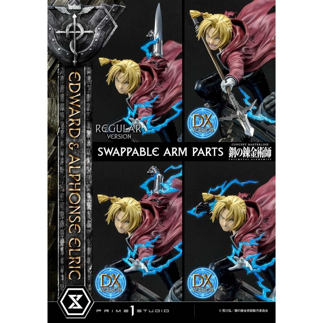 FullMetal Alchemist Edward & Alphanso Elric Deluxe Version Statue by Prime 1 Studios -Prime 1 Studio - India - www.superherotoystore.com