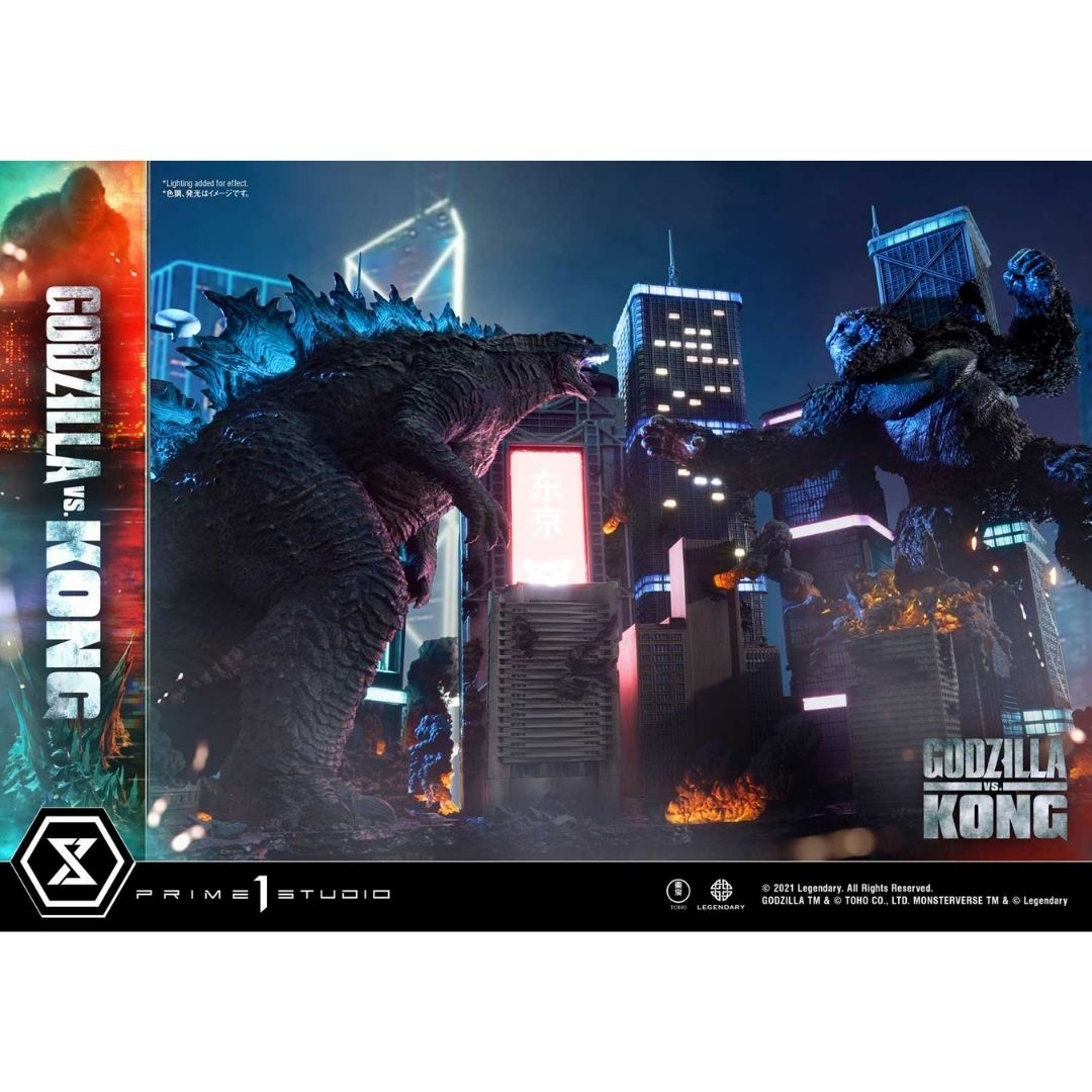 Godzilla Vs Kong - Final Battle Statue by Prime 1 Studios -Prime 1 Studio - India - www.superherotoystore.com