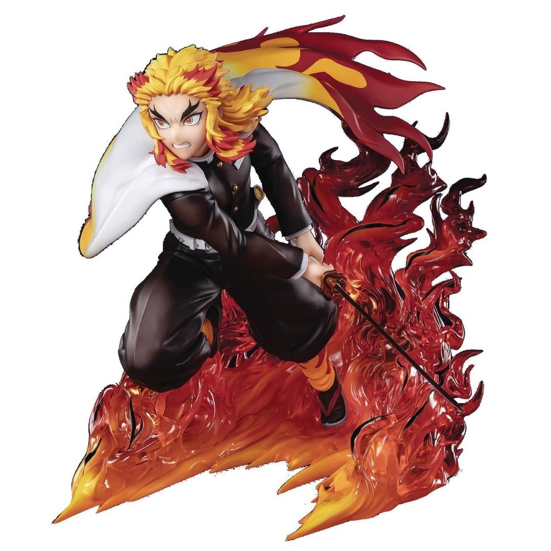 Demon Slayer: Kimetsu no Yaiba Kyojuro Rengoku Flame Hashira FiguartsZERO Statue by Bandai -Bandai - India - www.superherotoystore.com