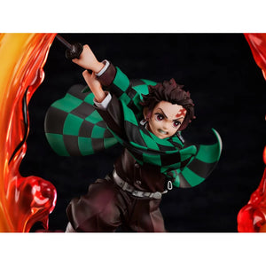 Demon Slayer Tanjiro Hinokami Kagura 1:8 Scale Statue by Aniplex -Aniplex - India - www.superherotoystore.com