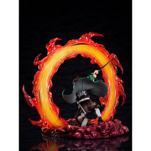 Demon Slayer Tanjiro Hinokami Kagura 1:8 Scale Statue by Aniplex -Aniplex - India - www.superherotoystore.com