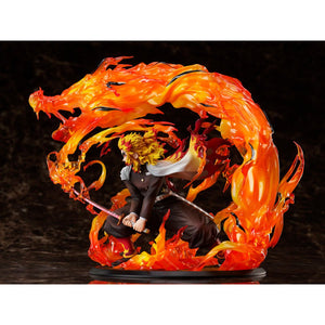Demon Slayer Kyojuro Rengoku Flame Breathing Esoteric Art Ninth Form 1:8 Scale Figure by Aniplex -Aniplex - India - www.superherotoystore.com