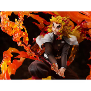 Demon Slayer Kyojuro Rengoku Flame Breathing Esoteric Art Ninth Form 1:8 Scale Figure by Aniplex -Aniplex - India - www.superherotoystore.com