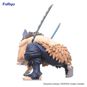 Demon Slayer Inosuke Hashibira Noodle Stopper Statue by Furyu -Furyu - India - www.superherotoystore.com