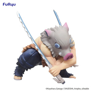 Demon Slayer Inosuke Hashibira Noodle Stopper Statue by Furyu -Furyu - India - www.superherotoystore.com