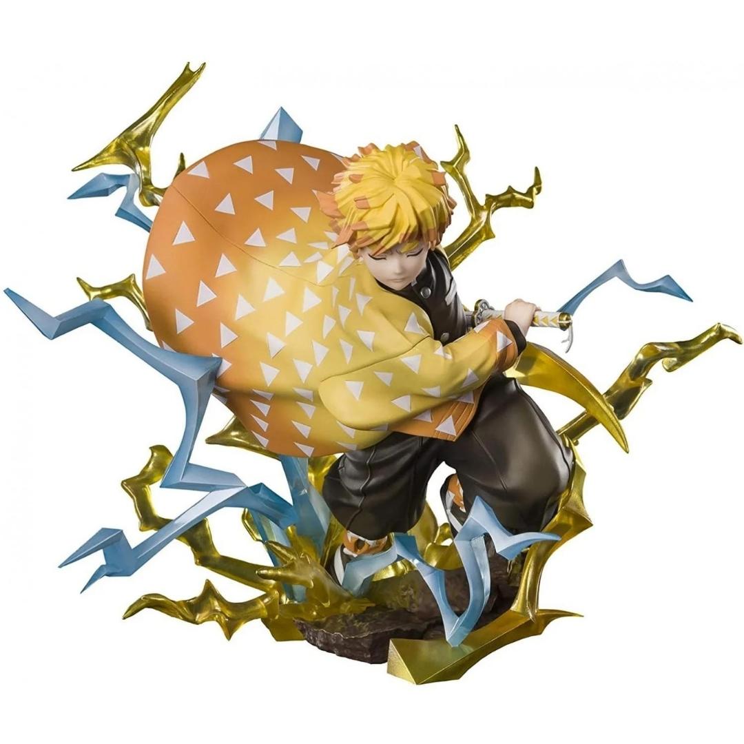 Demon Slayer Zenitsu Agatsuma Thunderclap and Flash FiguartsZero Statue by Bandai -Bandai - India - www.superherotoystore.com