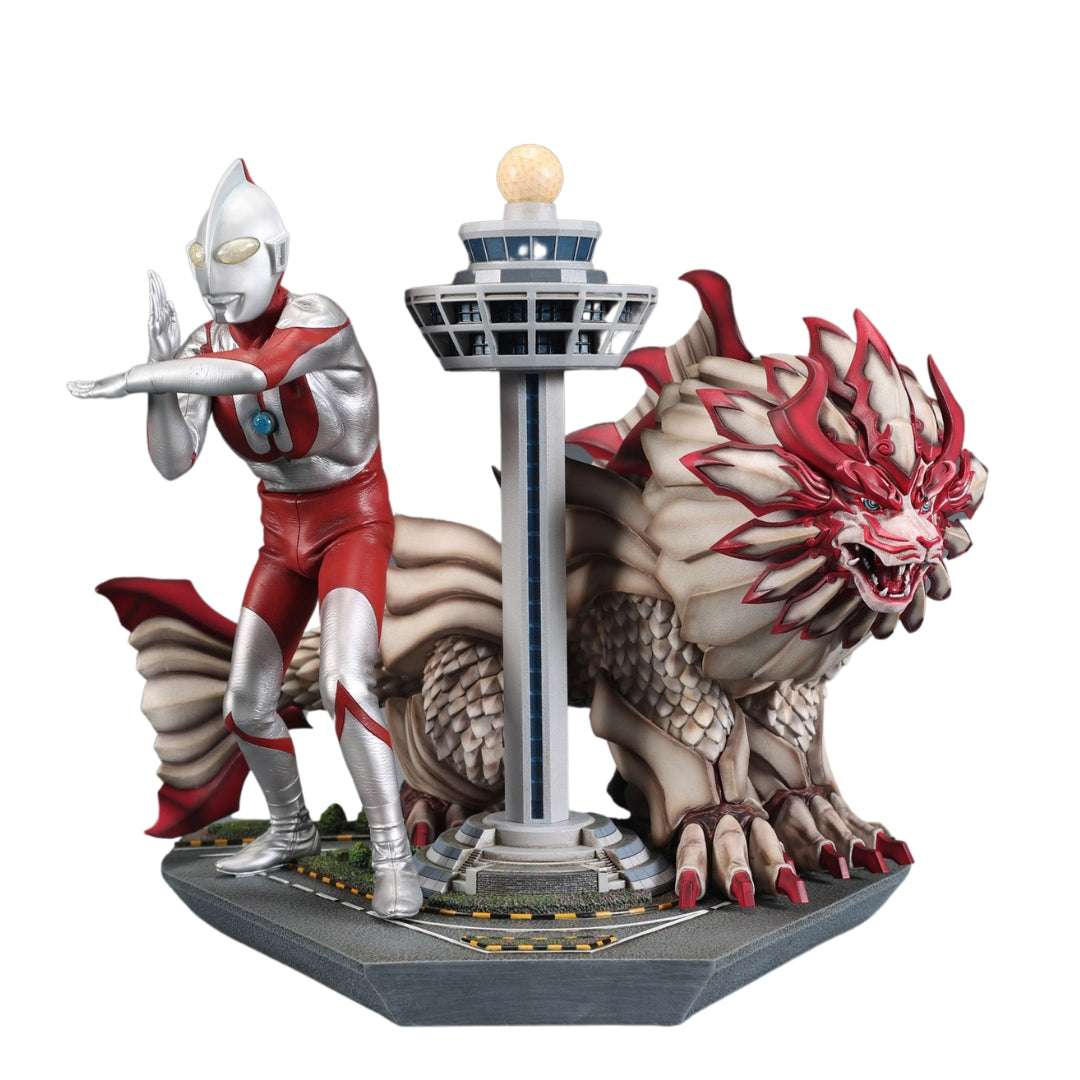 SJ55 Series: Ultraman and Merliger (Changi Airport) Statue by XM Studios -XM Studios - India - www.superherotoystore.com