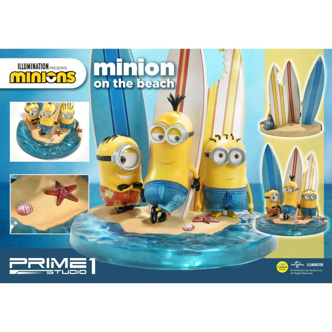 Minions On The Beach Diorama by Prime 1 Studio -Prime 1 Studio - India - www.superherotoystore.com