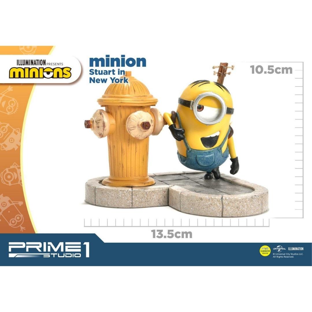 Minions Stuart in New York Diorama by Prime 1 Studio -Prime 1 Studio - India - www.superherotoystore.com