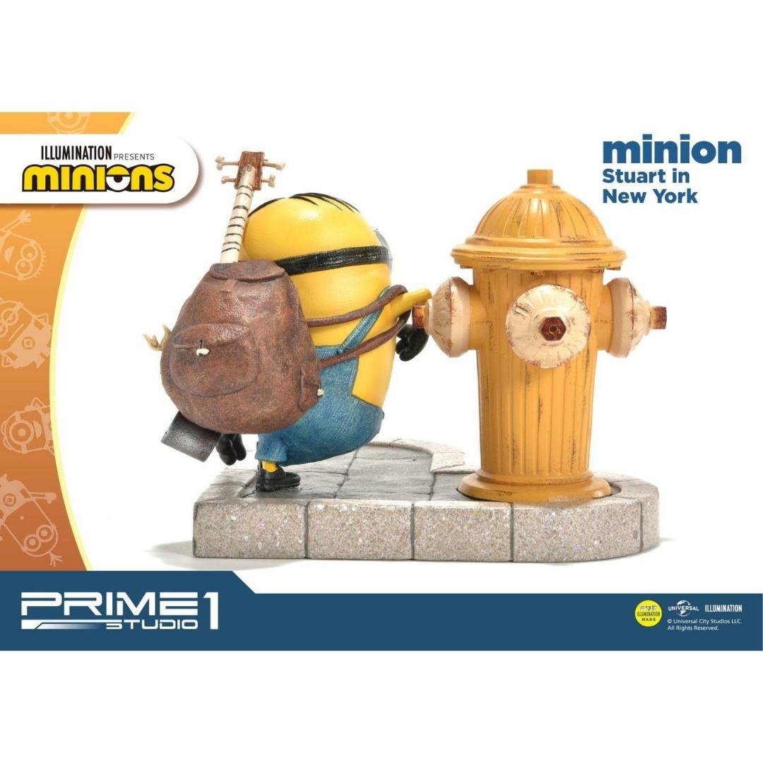 Minions Stuart in New York Diorama by Prime 1 Studio -Prime 1 Studio - India - www.superherotoystore.com