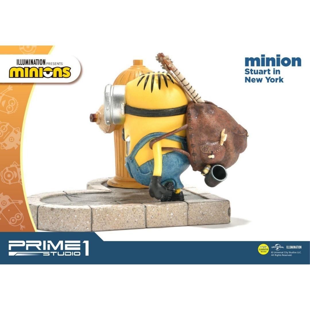 Minions Stuart in New York Diorama by Prime 1 Studio -Prime 1 Studio - India - www.superherotoystore.com