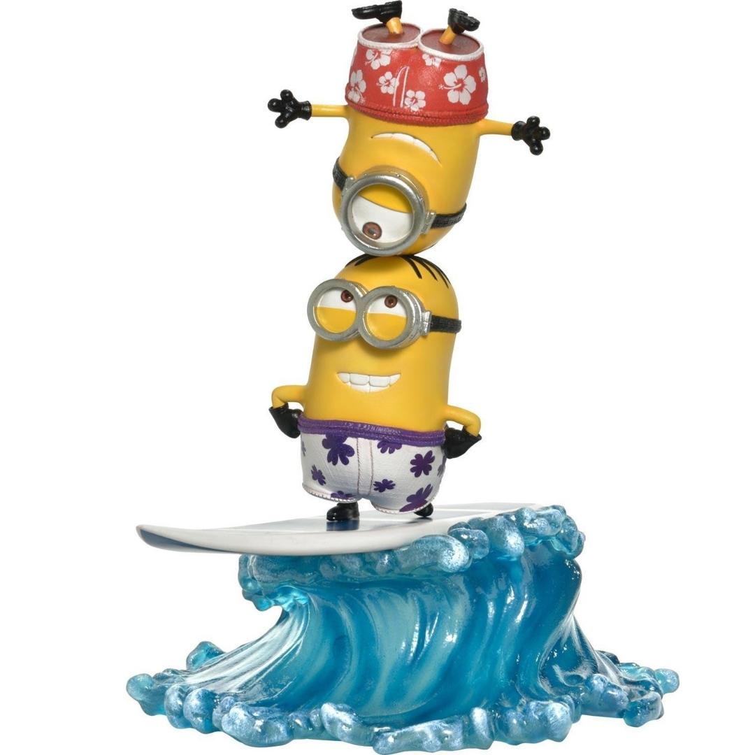 Minions Surfboard Diorama by Prime 1 Studio -Prime 1 Studio - India - www.superherotoystore.com