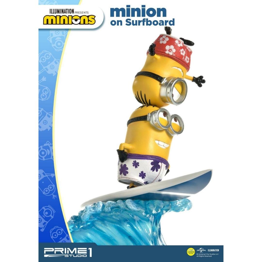 Minions Surfboard Diorama by Prime 1 Studio -Prime 1 Studio - India - www.superherotoystore.com