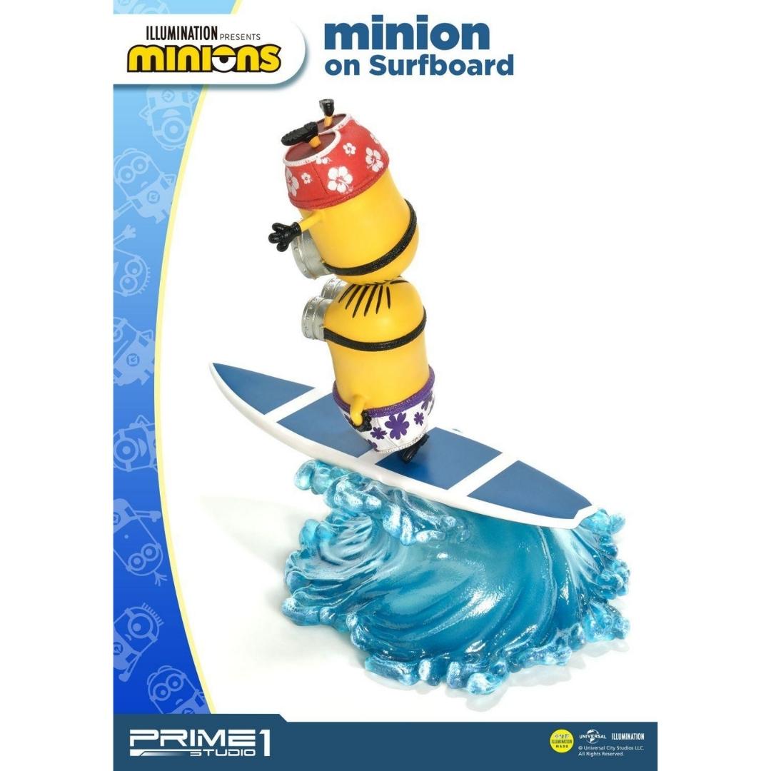 Minions Surfboard Diorama by Prime 1 Studio -Prime 1 Studio - India - www.superherotoystore.com