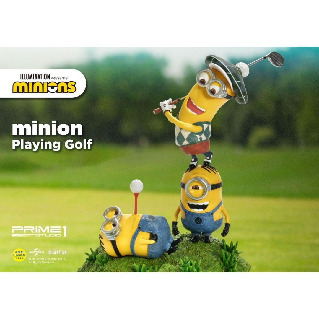 Minions Playing Golf Diorama by Prime 1 Studio -Prime 1 Studio - India - www.superherotoystore.com