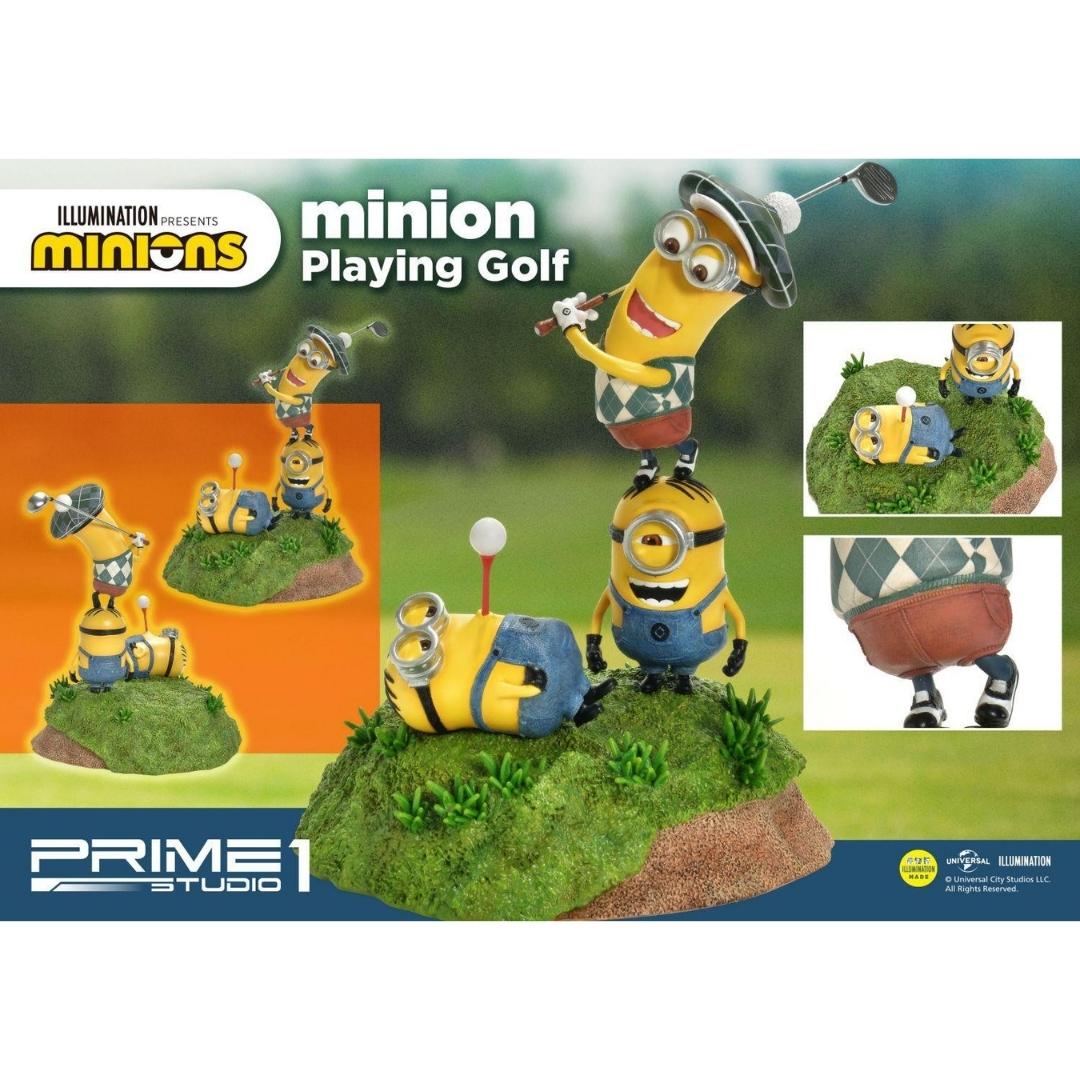 Minions Playing Golf Diorama by Prime 1 Studio -Prime 1 Studio - India - www.superherotoystore.com