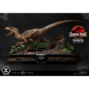 Jurassic Park Velociraptor Statue Attack by Prime 1 Studio -Prime 1 Studio - India - www.superherotoystore.com