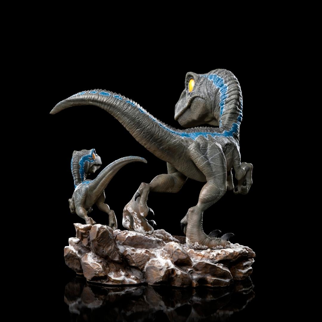 Blue and Beta Jurassic World Dominion Minico by Iron Studios -MiniCo - India - www.superherotoystore.com