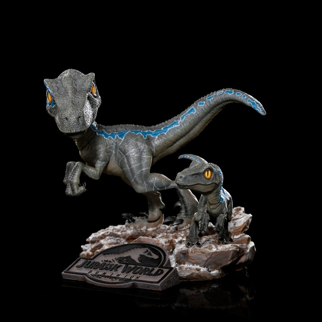 Blue and Beta Jurassic World Dominion Minico by Iron Studios -MiniCo - India - www.superherotoystore.com