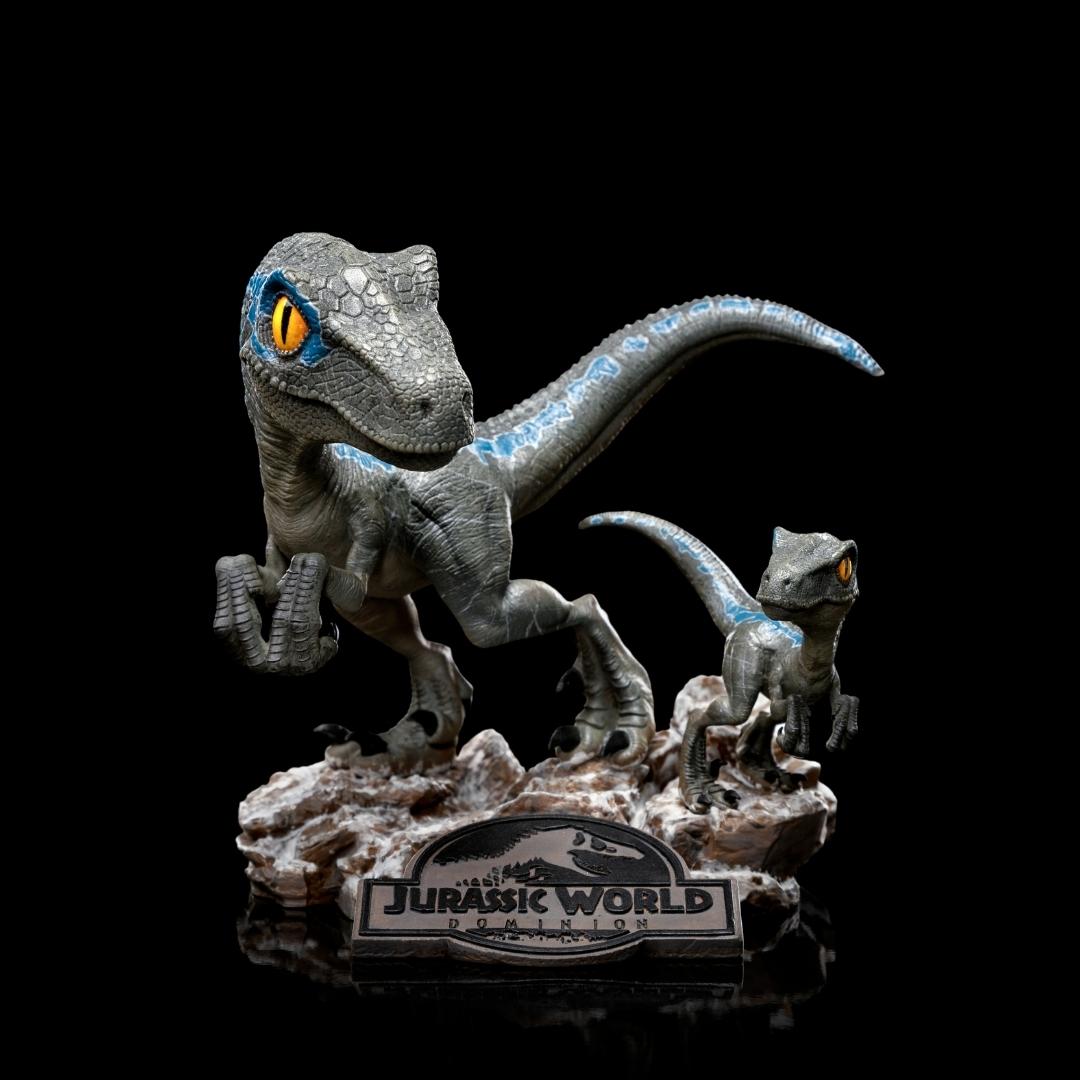 Blue and Beta Jurassic World Dominion Minico by Iron Studios -MiniCo - India - www.superherotoystore.com