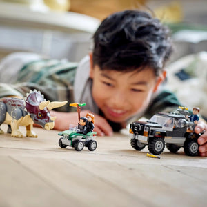 Jurassic World Triceratops Pickup Truck Ambush Set by LEGO -Lego - India - www.superherotoystore.com