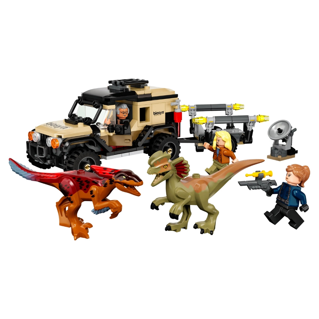 Jurassic World Pyroraptor & Dilophosaurus Transport Set by LEGO -Lego - India - www.superherotoystore.com