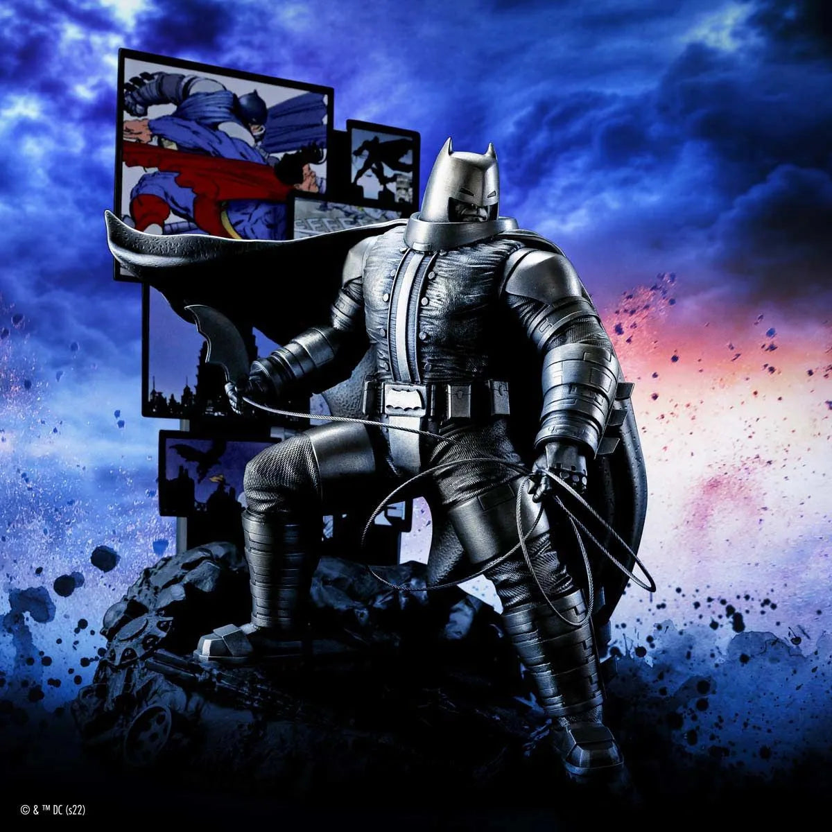 Batman The Dark Knight Returns Limited Edition Metal Figurine by Royal Selangor -Royal Selangor - India - www.superherotoystore.com