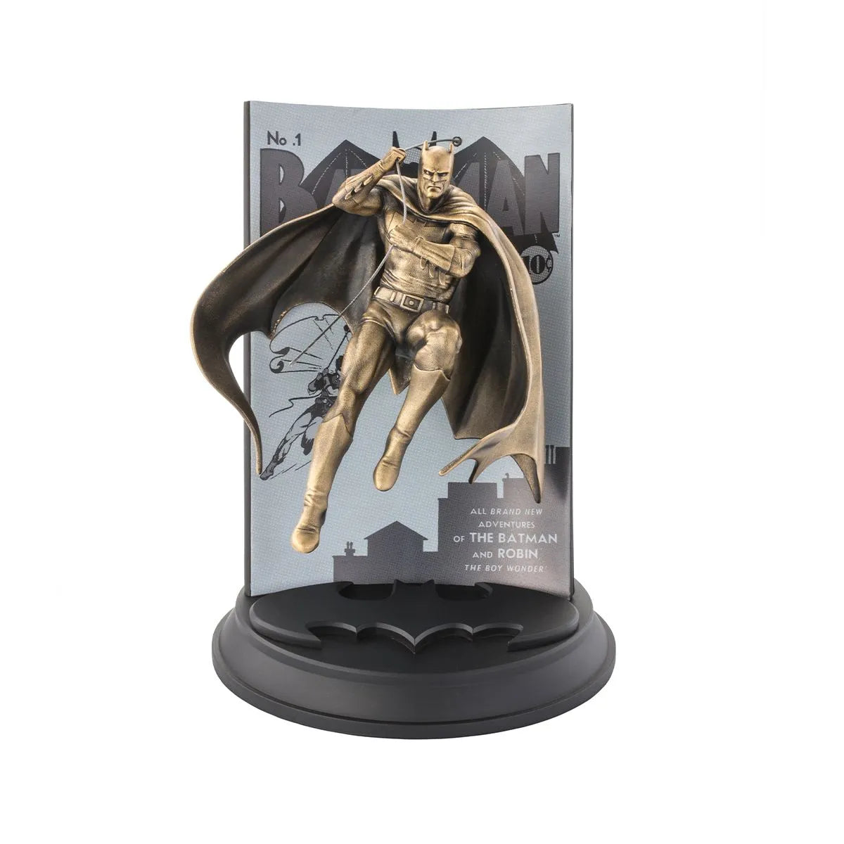 Batman #1 Limited Edition Gilt Figurine by Royal Selangor -Royal Selangor - India - www.superherotoystore.com