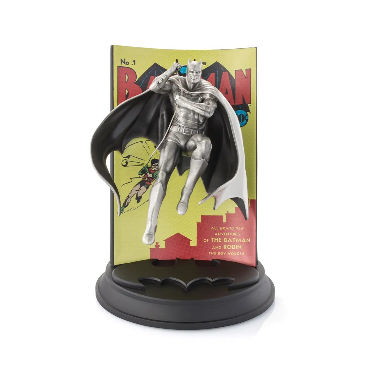 Batman #1 Limited Edition Metal Figurine by Royal Selangor -Royal Selangor - India - www.superherotoystore.com