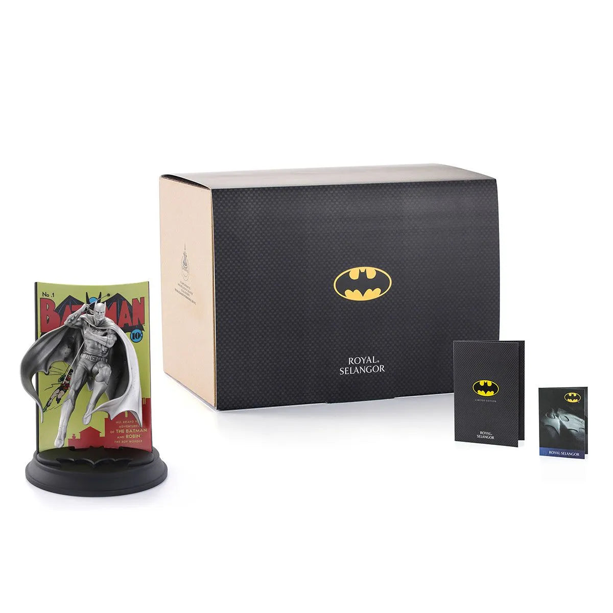 Batman #1 Limited Edition Metal Figurine by Royal Selangor -Royal Selangor - India - www.superherotoystore.com