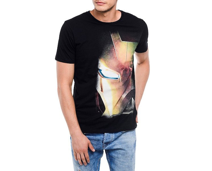 Civil War Iron Man Black Half Sleeve T-Shirt by Bio World -Bio World - India - www.superherotoystore.com