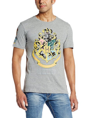 Harry Potter Slate Melange Half Sleeve T-Shirt by Bio World -Bio World - India - www.superherotoystore.com
