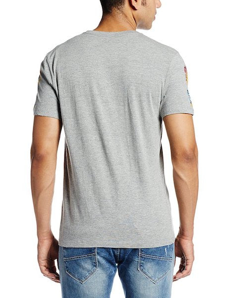 Harry Potter Slate Melange Half Sleeve T-Shirt by Bio World -Bio World - India - www.superherotoystore.com