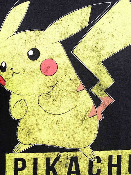 Pokemon Black Half Sleeve T-Shirt by Bio World -Bio World - India - www.superherotoystore.com